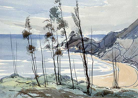 #515 ~ MacDonald - Peaceful Day, Lasqueti Island, B.C.