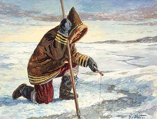 #540 ~ Peter - Untitled - Jigging for Fish