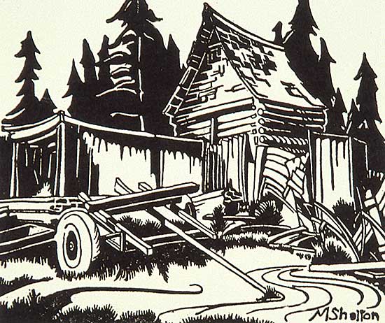 #568 ~ Shelton - Lumberyard in Banff