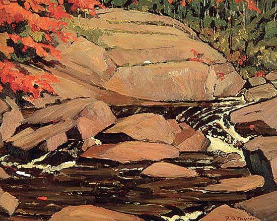 #591 ~ Taylor - On the Simon River, Near Morin Heights, P.Que.