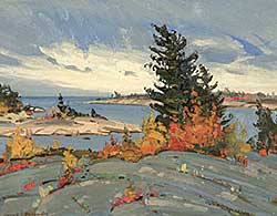 #107.1 ~ Panabaker - Fall, Georgian Bay #107.1 ~ Panabaker - Fall, Georgian Bay