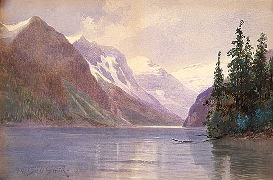 #9 ~ Bell-Smith - Untitled - Moraine Lake, Valley of the Ten Peaks