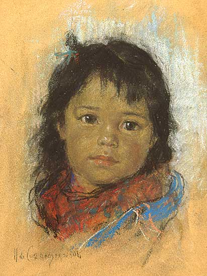 #58.2 ~ de Grandmaison - Untitled - Papoose