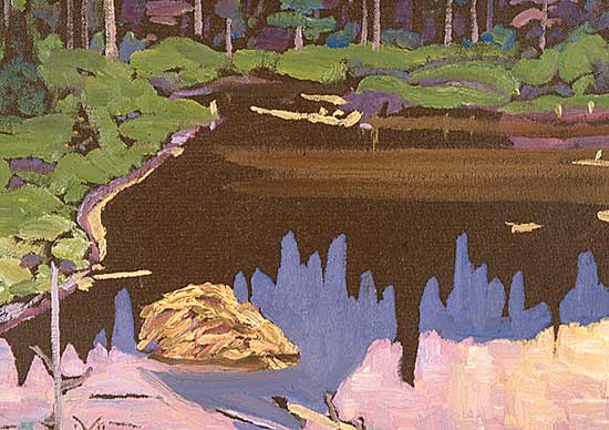 #75 ~ Kerr - Mountain Reflection