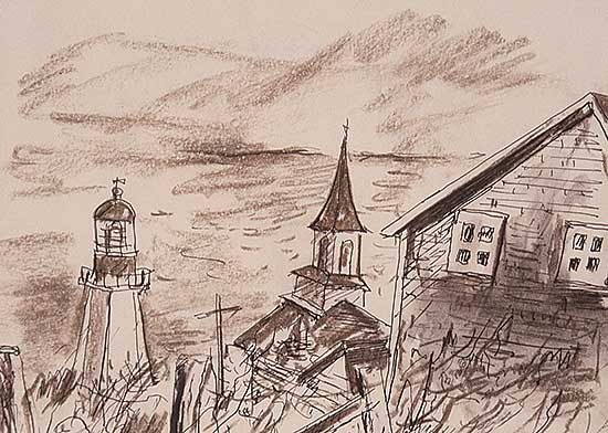 #98 ~ Masson - Riviere a Martre, Gaspe, 1979