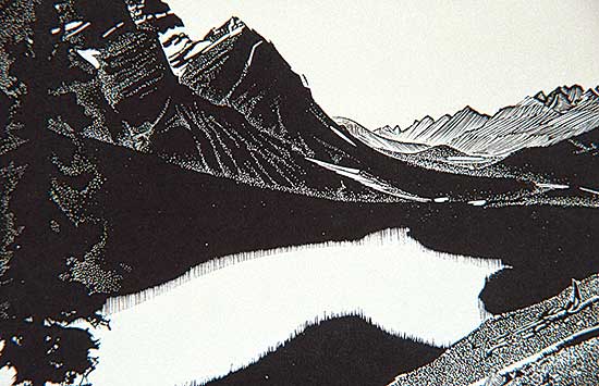 #132 ~ Phillips - Mistaya Valley [Peyto Lake]