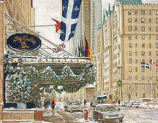 #182 ~ Zegray - Winter on Sherbrooke Ave.