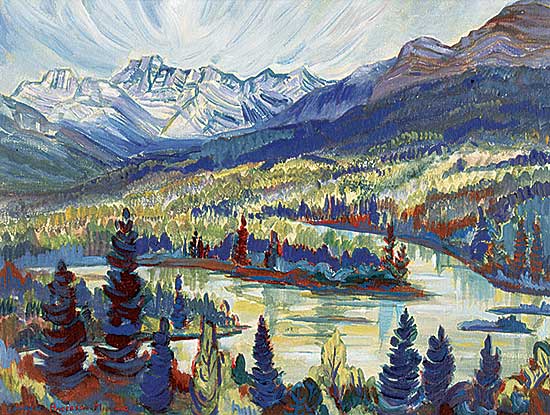 #406 ~ Anderson Millard - West of the Golf Course, Golden B.C.