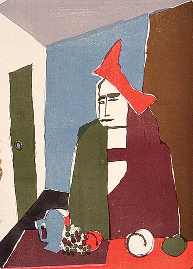 #416 ~ Bates - Woman and Still Life  #4/25