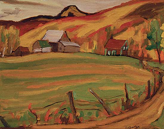 #432 ~ Burton - Farm Near Notre Dam de Laus, Que. 1958