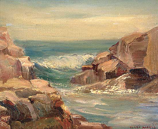 #475 ~ Harris - Untitled - Marine Scape