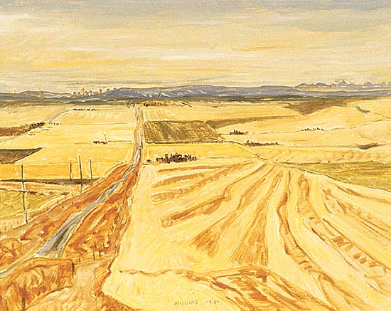 #509 ~ McInnis - View of Calgary [From the Northwest]