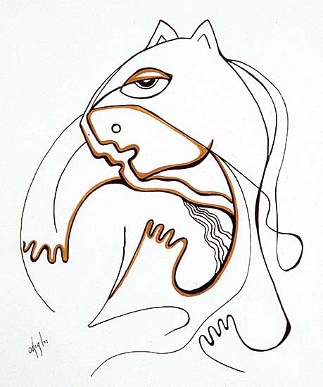 #530 ~ Odjig - Feline Woman