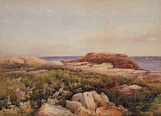 #550 ~ Rolph - Untitled - Rocky Shore