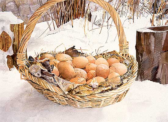 #591 ~ Wicherts - Christie's Eggs in January