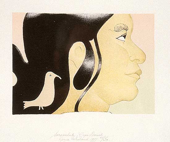 #592 ~ Wieland - Soroseelutu, Cape Dorset  #45/50