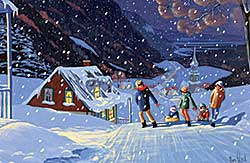 #36 ~ Clark - Belle Soiree d'Hiver - A Beautiful Winter Night