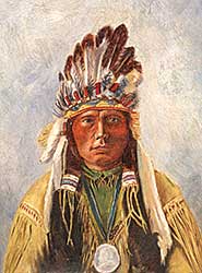 #152 ~ School - Untitled - Indian Chief