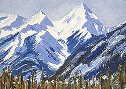 #179 ~ Whyte - Untitled - Mountain Range