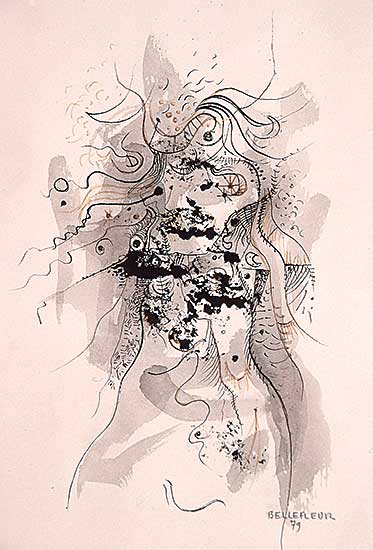 #16 ~ Bellefleur - Untitled - Abstract