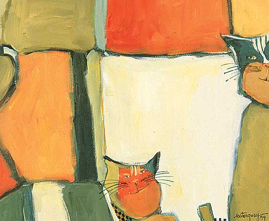 #31 ~ Castonguay - Two Timides Cats