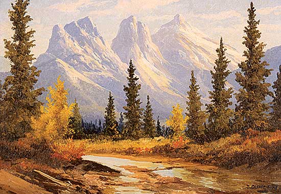 #40 ~ Crockford - Untitled - Three Sisters