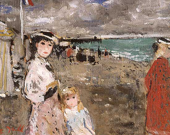 #53.1 ~ Gall - Untitled - Family at the Beach