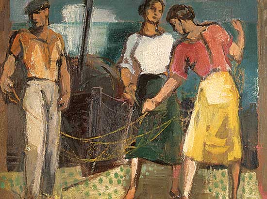 #66 ~ Goldberg - Drying the Nets