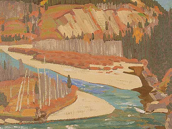 #76 ~ Kerr - Red Autumn, Forest Reserve