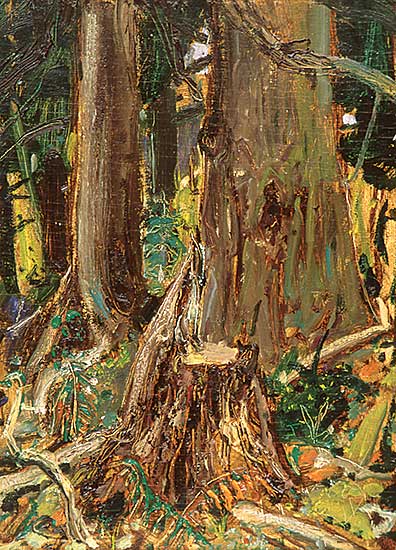 #99 ~ Lismer - Untitled - Forest Floor