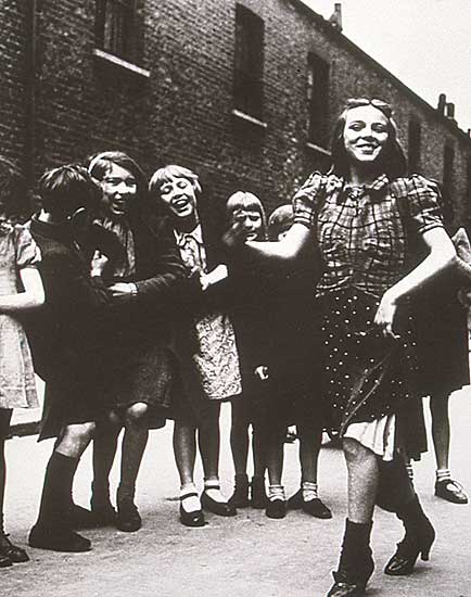 #130 ~ Brandt - East End Girl Dancing the Lambeth Walk
