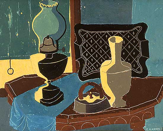 #411 ~ Arnold - Still Life with Oil Lamp