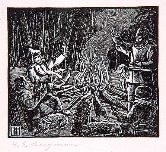 #423 ~ Bergman - Around the Campfire