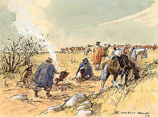 #437 ~ Castells Capurro - Untitled - Meal Time