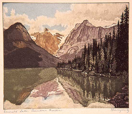 #475 ~ Hornyansky - Emerald Lake, Canadian Rockies