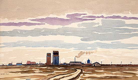 #479 ~ Hurley - Country Landscape 1942