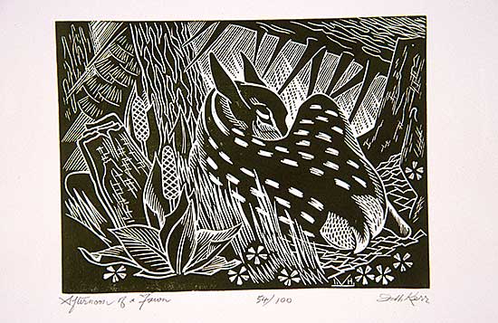 #490.1 ~ Kerr - Afternoon of the Fawn  #54/100