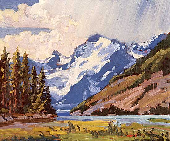 #497 ~ Loomis - Mt. Athabaska, Canadian Rockies, Alberta