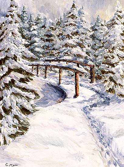 #512 ~ Menu - Winter Splendour