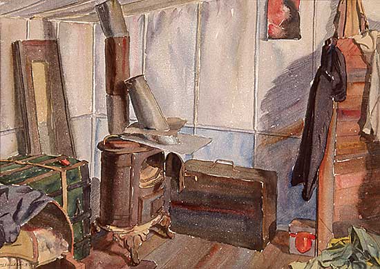 #558 ~ Shelton - Untitled - Miner's Shack, Rosedale