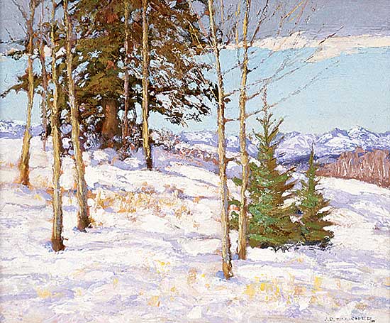 #576 ~ Turner - Winter Morning