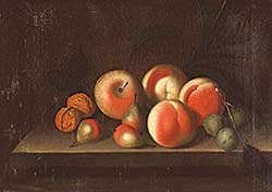 #151.1 ~ School - Untitled - Still Life with Nuts and Fruit