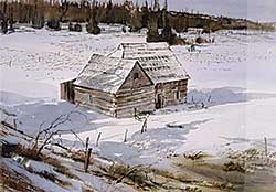 #556.1 ~ School - Untitled - Farm in Winter