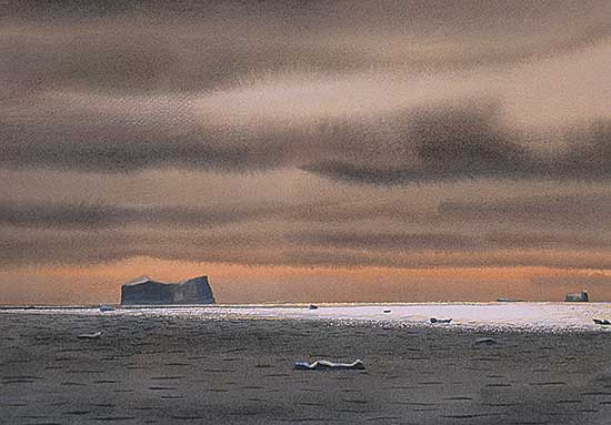 #29 ~ Collier - West Sky, Baffin Bay
