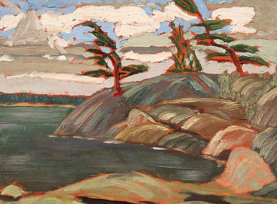 #53 ~ Erichsen-Brown - Untitled - Georgian Bay View