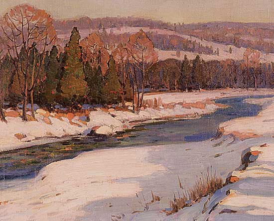 #100 ~ Loveroff - Winter Landscape