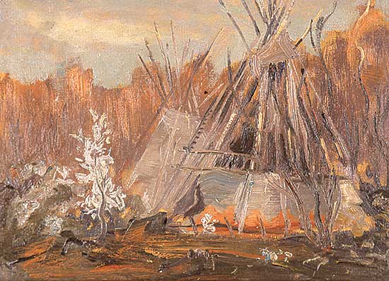 #120 ~ Morris - Untitled - Encampment
