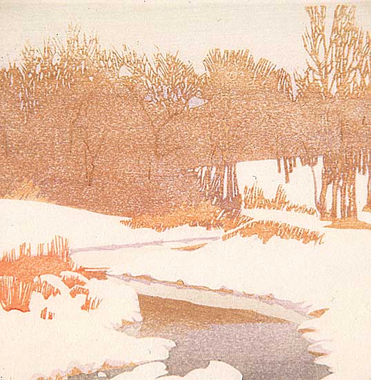 #140 ~ Phillips - The Stream in Winter