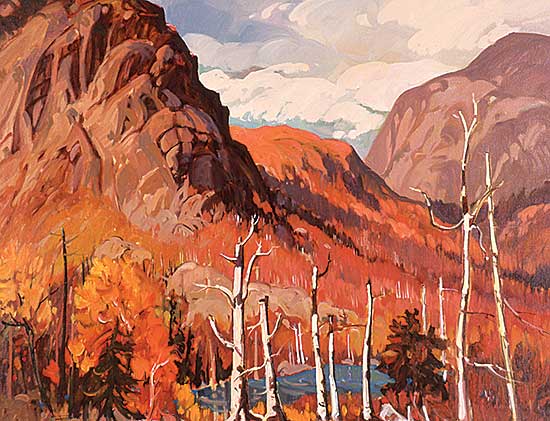 #148 ~ Poirier - L'Automne dans le Pare de Grands-Jardins