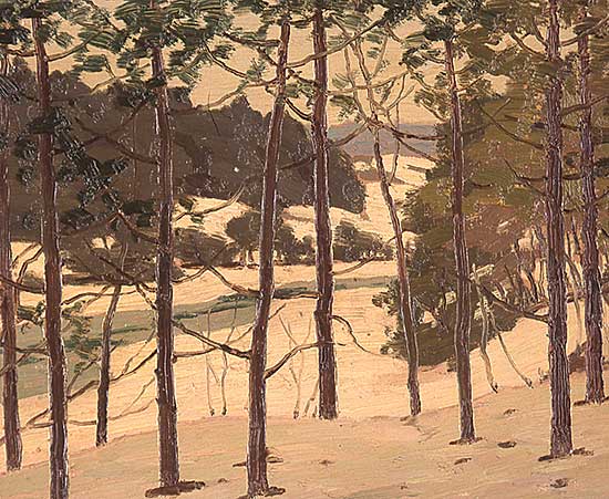 #194 ~ Thomson - Young Pines -Overlooking the River